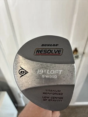 Dunlop Resolve 19* 5 Wood Titanium Reinforced w/True Temper Steel Shaft - Image 1 of 4