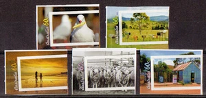 AUSTRALIA 2012 LIVING AUSTRALIA AUTO/AD. SET DE 5 SIN MONTAR COMO NUEVO, MNH. - Imagen 1 de 1