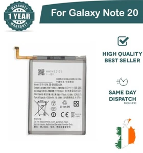 Replacement Battery For Samsung Galaxy Note 20 Battery 4300mAh EB-BN980ABY New - Zdjęcie 1 z 3