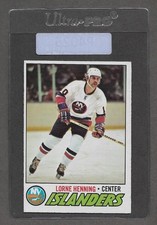 ** 1977-78 OPC Lorne Henning #219 (EXMT) Nice Old Hockey Card ** P4025