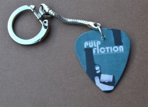Pulp Fiction Guitar Pick Keychain - Picture 1 of 2