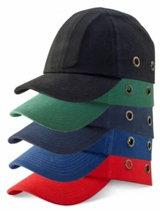 Gorra de béisbol de seguridad B-BRAND estándar pico golpe sombrero duro ventilación ligera EN812 - Imagen 1 de 1