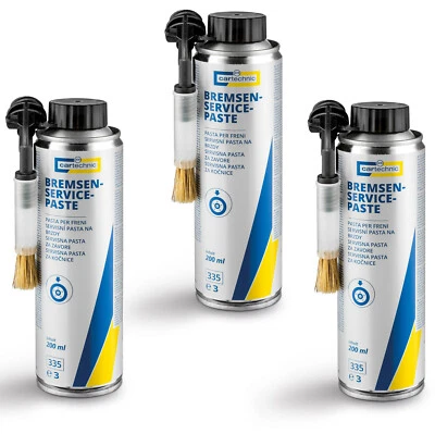 3 x 200ml [49,83€/1L] Cartechnic Bremsen-Servicepaste Schmierfett Bremsenpaste