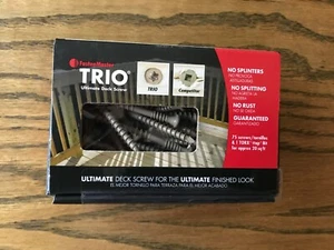 Fasten Master Deck Screws, Brown, 2.5-In., 75-Pk. - Picture 1 of 3