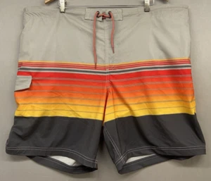 George Swim Trunks 3XL 48-50 At the Knee Board Shorts Quick Dry UPF 50+ Stretch - Picture 1 of 20