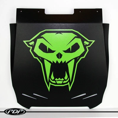 Aleta de nieve Arctic Cat Pro Climb M1100, M-1100 Snowflap 2012 nueva cabeza de gato_verde Foto 1 de 2