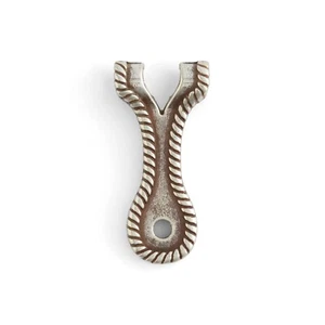 Concho Necklace Adapter Antique Silver Plate Tandy Leather 11386-00 - Picture 1 of 2