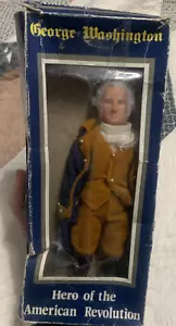 Vintage 1970s Kresge Revolution Doll - George Washington - American Hero - Picture 1 of 6