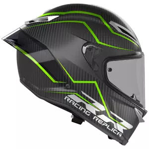 Casco de moto AGV PISTA GP-RR PERFORMANTE verde carbono/flo ECE 22.06 - Imagen 1 de 6