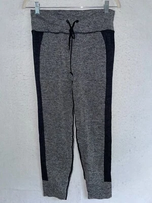 Victoria Secret ROSA Active Ultimate Leggings Talla XL Pantalón de Yoga Gris Cordón Foto 1 de 3