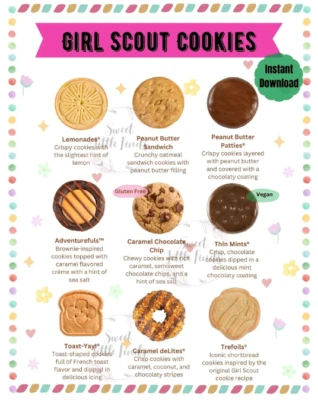 2025 GIRL SCOUT COOKIES Abc YOU PICK - Image 1 of 4