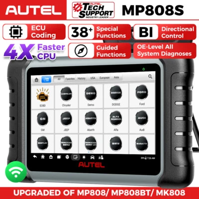 Autel MaxiPRO MP808S Outil Diagnostic Auto OBD2 Scanner Codage ECU Tous Système - Image 1 of 4