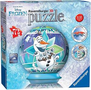Ravensburger Disney Frozen 72 Piece 3D Jigsaw Puzzle (Olaf Image)