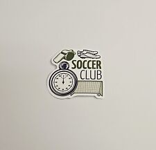 Soccer Club Laptop Sticker Vinyl Sports Decal