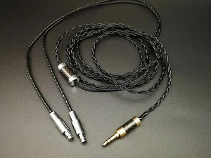 1x Cable de plata pura 5N de 3,5 mm para SENNHEISER HD800 HD800S - Imagen 1 de 2