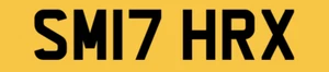SMITH PRIVATE NUMBER PLATE SM17 HRX CHERISHED REGISTRATION SMITHS SMITHY SMITHO - Picture 1 of 3