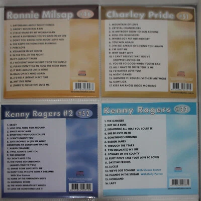 Legend KENNY ROYERS KARAOKE CD+G 5 DISC SET COUNTRY,leg-46,51ckc-33+52,9025 new - Image 1 of 4
