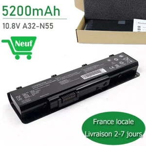 New 5200mAh Batterie for Asus A32-N55 07G016HY1875 N45 N45E N45S N45F N55 11.1V - Photo 1/4