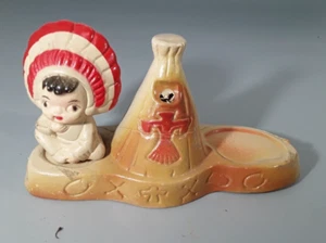 Fairway Indian Teepee Salt Shaker & Toothpick Holder - Picture 1 of 3
