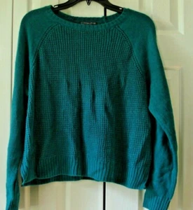 Suéter para damas Covington talla grande verde pequeño - Imagen 1 de 2