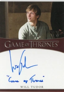 Game of Thrones Season 8 Inscription Auto Autograph Will Tudor as Olyvar - Picture 1 of 2