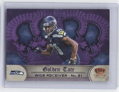 2012 Crown Royale #133 Golden Tate Purple - Image 1 of 2