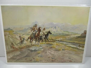 Charles M. Russell Intruders Print from Union 76 giveaway - Picture 1 of 8