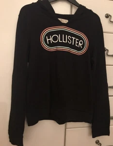 Hollister Girls black hoodie size M - Picture 1 of 6