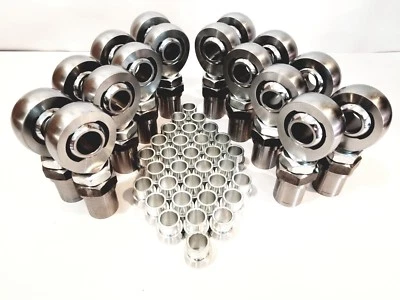 Kit Heim de 1 1/4" con tapones hexagonales y espaciadores de alta desalineación de 1"-5/8" Foto 1 de 4