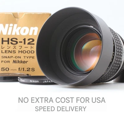 [MINT w/ Hood] Nikon Ai-s AIS Nikkor 50mm F1.2 MF Standard Prime Lens From JAPAN - Image 1 of 4