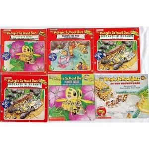 LOT OF 6 MAGIC SCHOOL BUS SCIENCE SCIENCE BOOKS - Bild 1 von 2