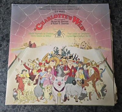 A50 Hanna-Barbera: Charlotte’s Web, 1973 Paramount Records PAS-1008 - Children - Image 1 of 4