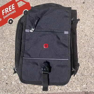 SwissGear Black Messenger Vertical Adjustable Strap Bag - Image 1 of 4