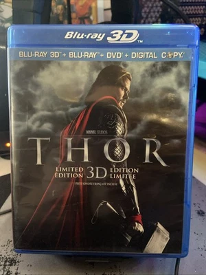 Thor (Blu-ray/DVD, 2011, Canadian 3D Includes Digital Copy) - Image 1 of 2