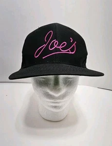 Vintage Highlander Joe's Black Snapback Adjustable Hat/Cap w/ Pink Embroidered - Picture 1 of 10