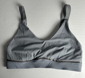 Lululemon Damengröße 10 grau Radiant Motion Sport-BH ohne Polster B/C-Cup - Bild 1 von 7