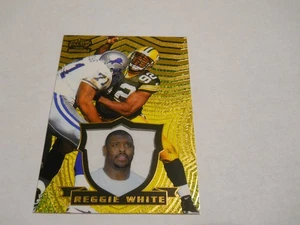REGGIE WHITE GREEN BAY PACKERS 1997 PACIFIC INVINCIBLE - Picture 1 of 2