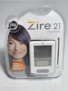 Vtg Palm Zire 21 Handheld PDA Personal Organizer, New in Sealed Blister Pack. - Picture 1 of 5
