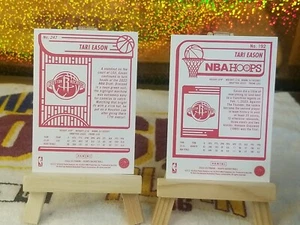 2022-23 TARI EASON Hoops Rookie RED BACK #247 RC & 2023-24 RED BACK #192 ROCKETS - Picture 1 of 6