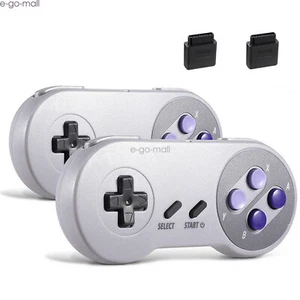 2.4G Wireless SNES Gamepad for Super Nintendo Entertainment System Super Famicom - Picture 1 of 19