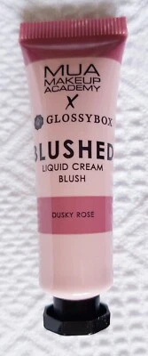 MUA Academy ~ Blushed Liquid Cream Blush ~ Blusher ~ Shade: Dusky Rose ~ 10ml - Image 1 of 4