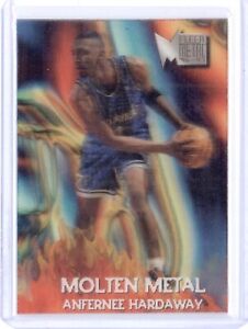 ANFERNEE PENNY HARDAWAY 1995-96 FLEER METAL BASKETBALL #3 MOLTEN METAL MAGIC 