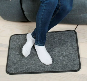Foot Warmer Electric Heater Mat Heating Carpet Feet Infrared Heated Heizteppich - Picture 1 of 6