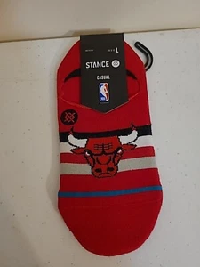 NUEVO Calcetines Stance Casuales NBA Chicago Bulls ST No Show Altura Grandes 9-12 (F) - Imagen 1 de 4