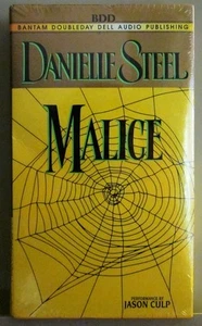 DANIELLE STEEL Malice audio-book 1996 new domestic abuse modeling NWT - Picture 1 of 1
