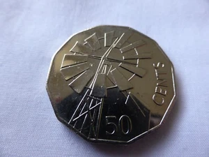 1 x 2002 50 cent Australian 50c Lightly Circulated Outback - Picture 1 of 2