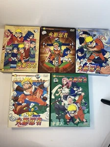 5 Naruto DVDs Pop Animation Box Set Japanese Ver Manga Series All Regions 122 Ep - Picture 1 of 6