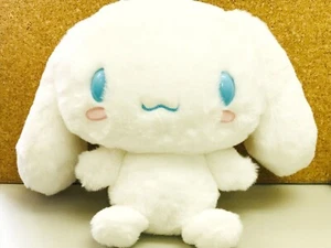 Sanrio Cinnamoroll Fluffy Stuffed Toy M Size 143105-20 White Plush Doll Gift New - Picture 1 of 7