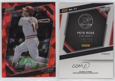 2023 Panini National Convention VIP Gold Pack Red Sparkle Prizm /199 Pete Rose