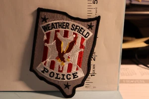 police patch   WEATHER SFIELD POLICE OHIO - Picture 1 of 1